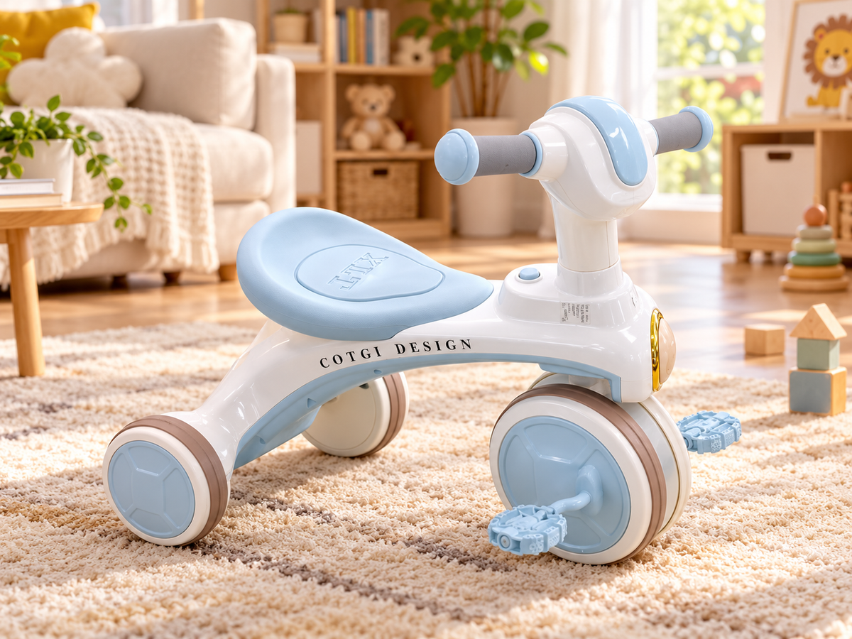 Triciclo infantil 606 en ambiente de hogar