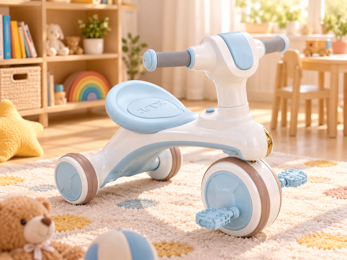 Triciclo infantil 606 en habitación infantil