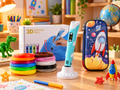 Combo Lápiz 3D PEN-2 con estuche y filamentos